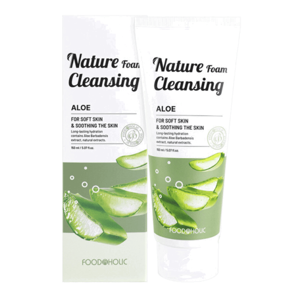 Foodaholic Nature Cleansing Foam Aloe