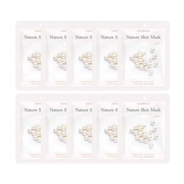 Foodaholic Nature Skin Mask Pearl (10 PCS)
