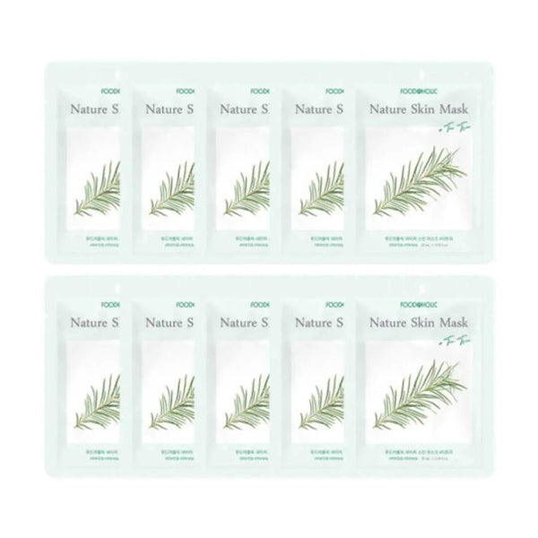 Foodaholic Nature Skin Mask Tea Tree (10 PCS)