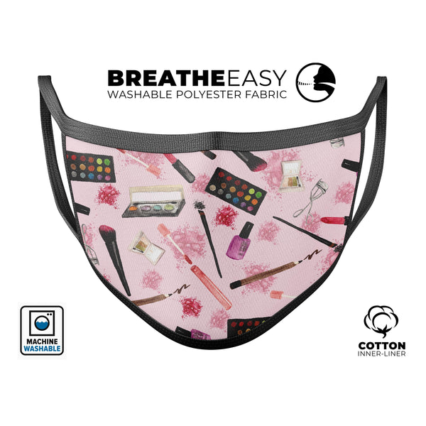 The Pink Out of the MakeUp Bag Pattern - Made in USA Mouth Cover